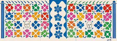 Grande Décoration avec Masquess Henri Matisse